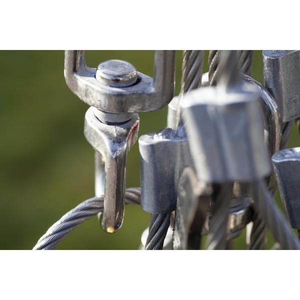 Chaîne galvanisée à grande capacité pivotante pour les applications industrielles lourdes