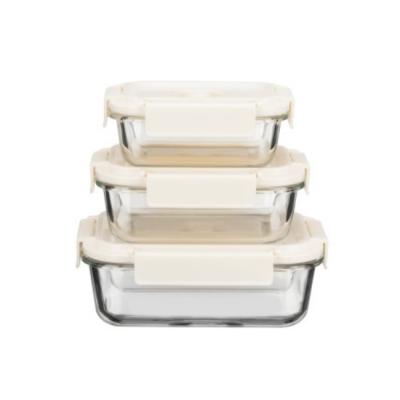 370ml 640ml 1505ml Vacuum Glass Food Container With Vacuum Sealed Lid And Pump-B
