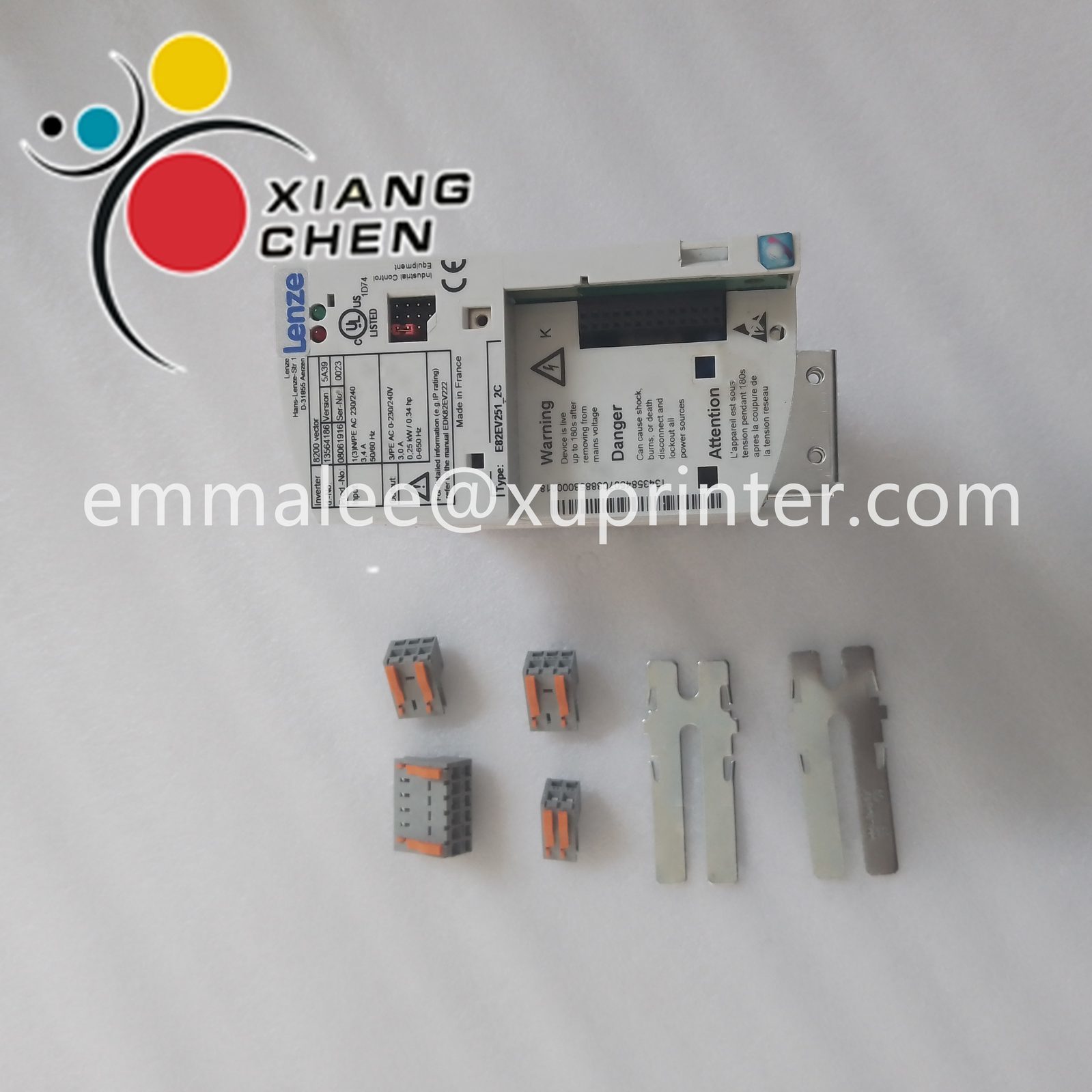 EA original new E82EV251_2C frequency converter Excluding program for Printing machines