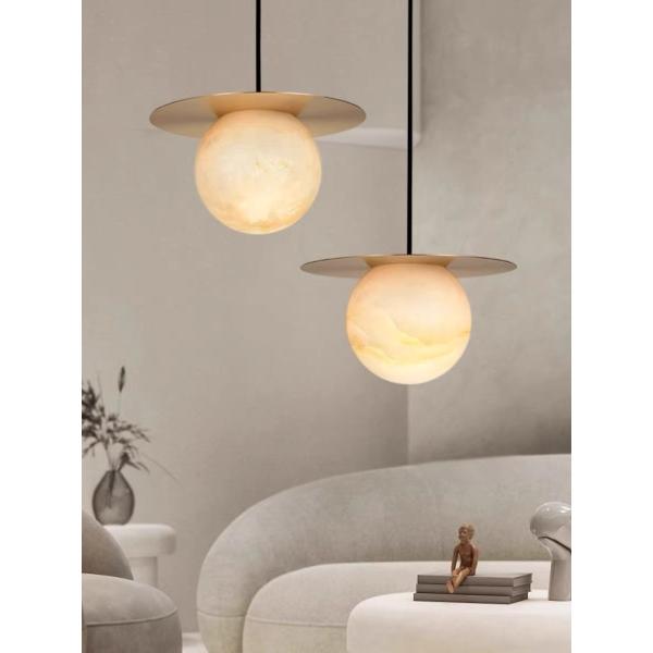 Marble led gold metal indoor decoration wall lamp for hotel