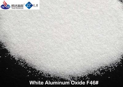 Ferrous Free White Alumina Abrasive Media F12 - F220 For Blasting Large Work Pieces