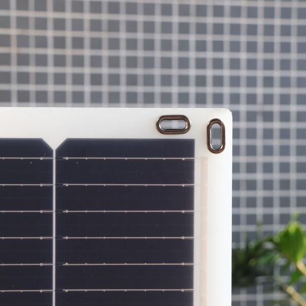 Panel solar de película delgada mono flexible de 100Watt 156.75mmx156.75mm