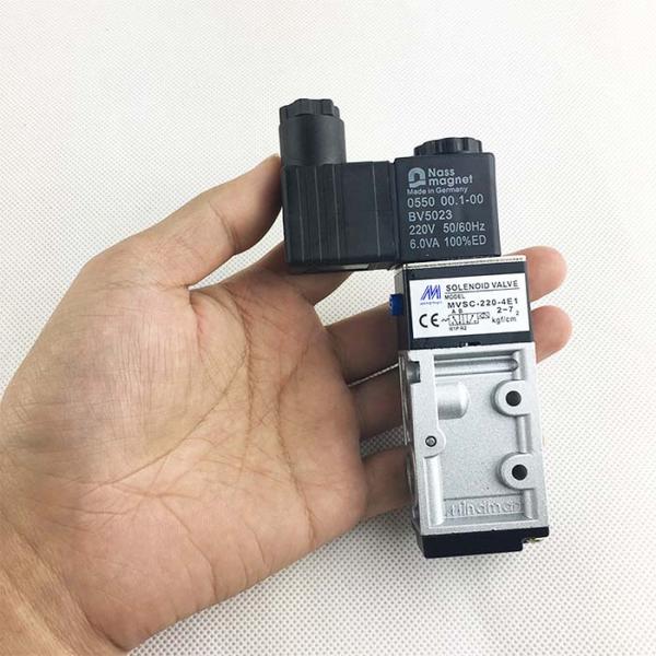 Simple System 24v Solenoid Valve Industrial Solenoid Valve Small Power CE