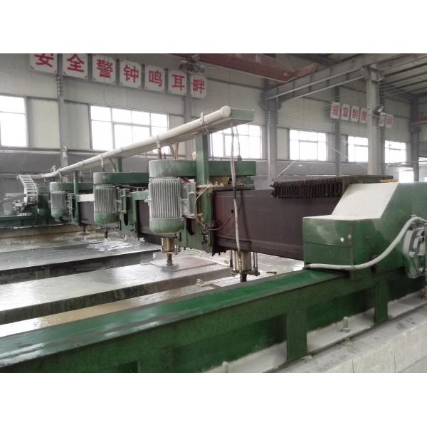 Stone Grinding 200mm Blade 50.2KW Granite Polishing Machine 8500mm Beam