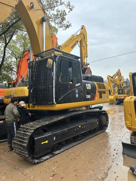 36000KG Caterpillar 336d Excavator Second Hand Diggers Fuel Efficiency