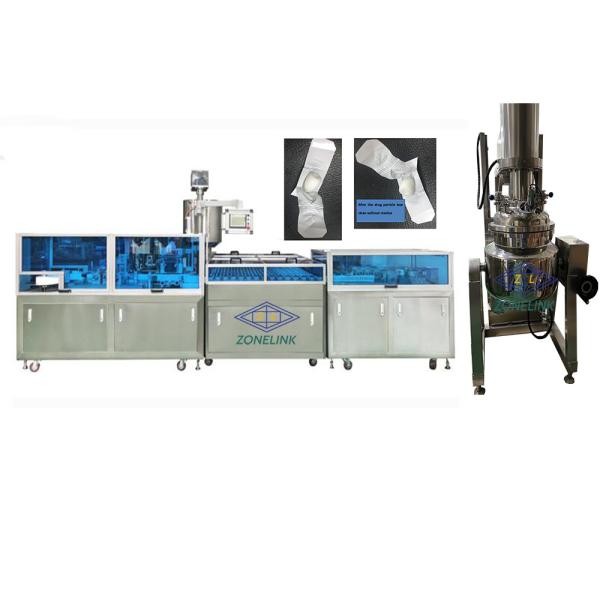High quality automatic bullet shape suppositories suppository  and sealing machine