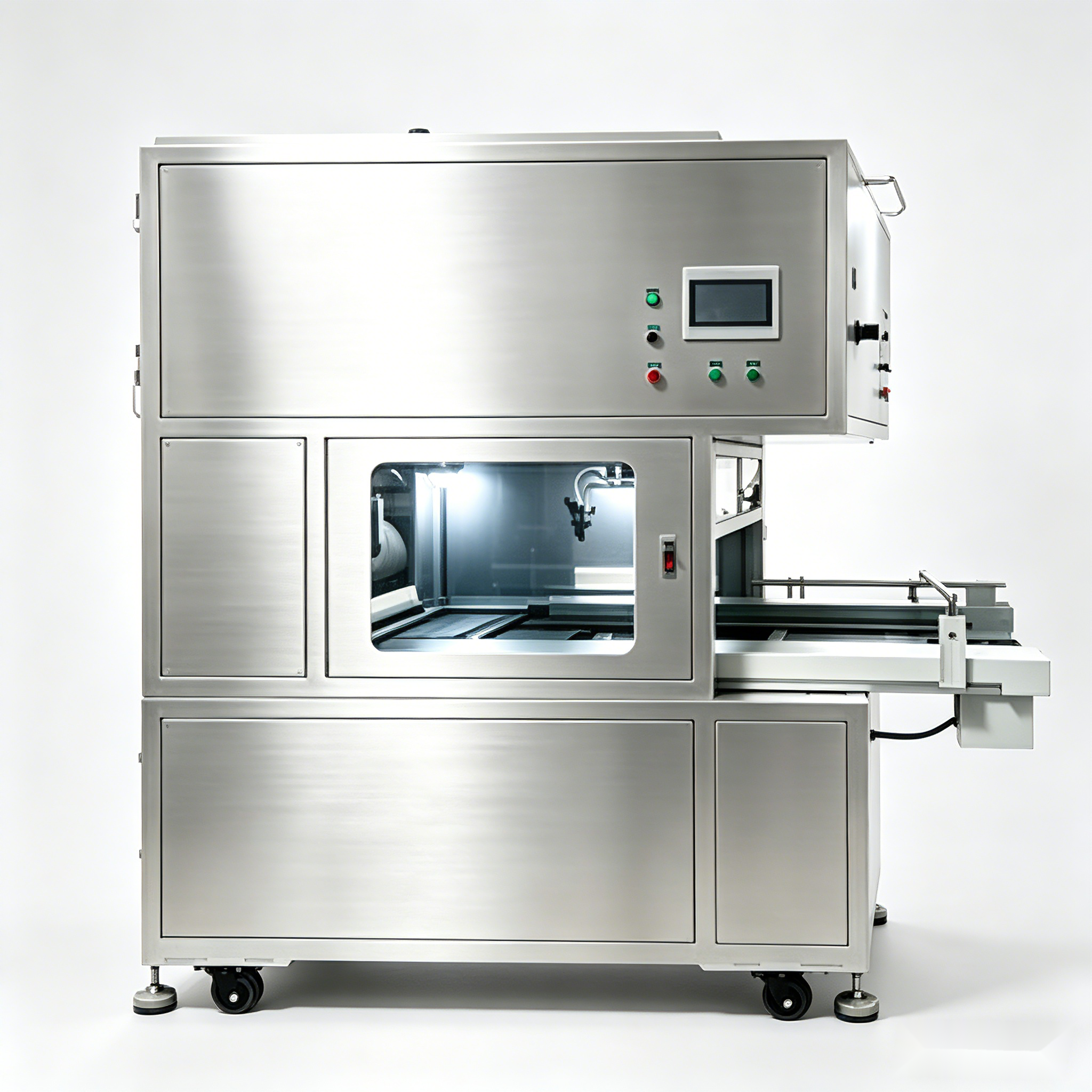 600X5A Automatic Spray Painting Machine, Coating Equipment for Silver Ingot Spraying
