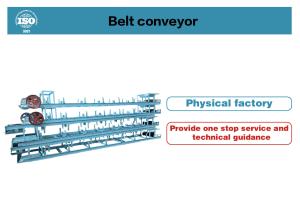 Customizable Belt Conveyor for Mining and Manufacturing