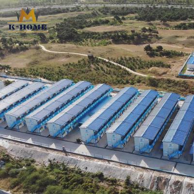 Tempoary Quickly Install  Low Cost Prefab Steel House For Disaster Area