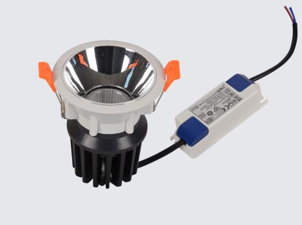 80mm cutout Die casting aluminum Indoor recessed LED Downlights 10W For Shopping Mall Showroom