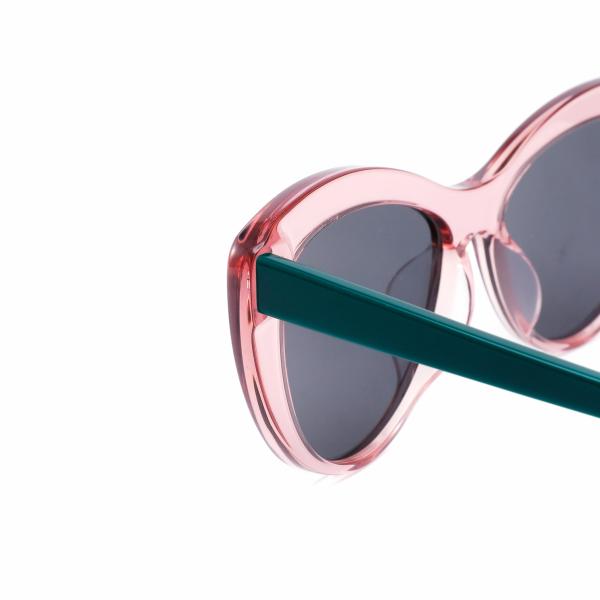 TAC Lens Cat Eye Sunglasses Women Acetate Frame Anti Dazzle Block UVA