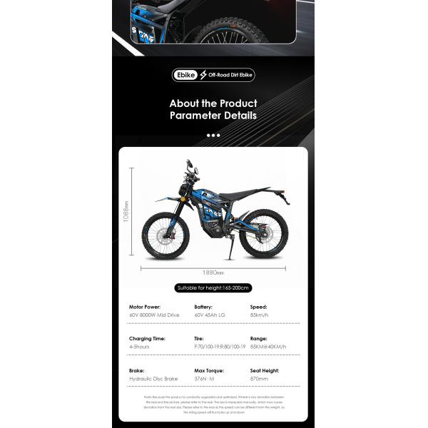 Gasoline Motorcycle with 3.5-inch TFT Full-Color LCD Screen and 376N. m Rear Wheel Torque