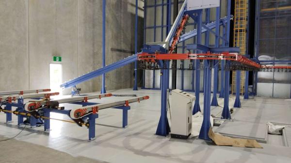 Meilleure ligne verticale de revêtement en poudre pour profilés en aluminium - fabricant de première classe