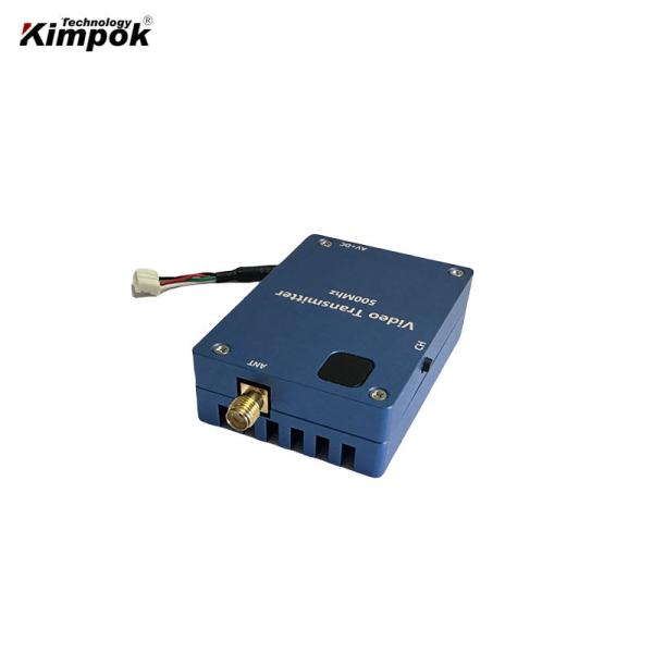 2W Wireless Analog VTX VRX 12V DC 500-600Mhz FPV Drone Video Transmitter with 8 Channels and Wireless Video Transmission