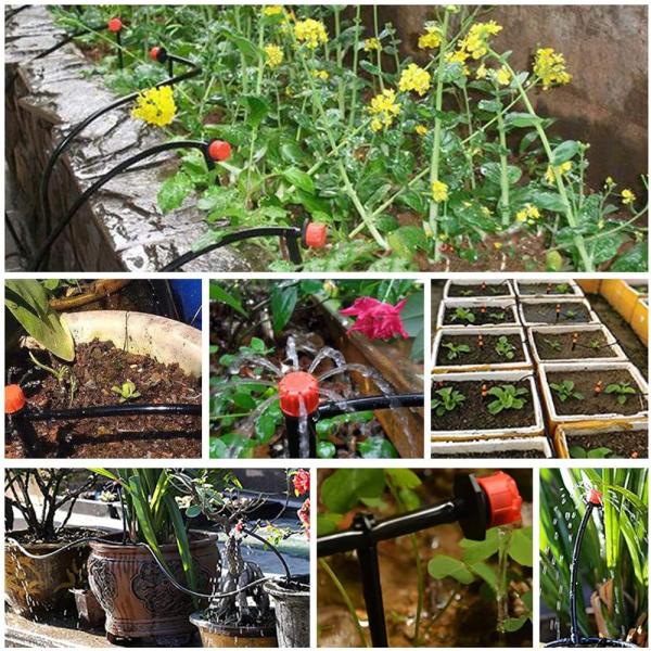 4 / труба полива полиэтилена 7mm для сада Agrcultuer