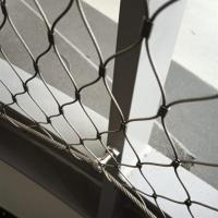 Highway Protection Safety Netting With Anti -drop Stainless Steel Cable Mesh