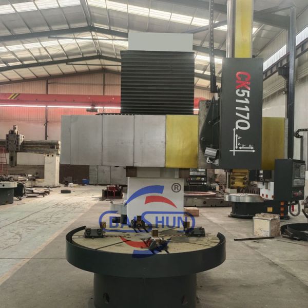 CK5112 CNC Vertical Lathe with 1200mm Max Turning Diameter 1000mm Max Height