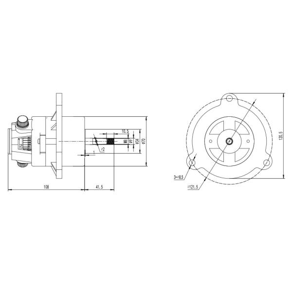 110V/220-230V Single-Phase AC Electric Motor for Treadmill 50/60Hz 4000rpm Drip Proof