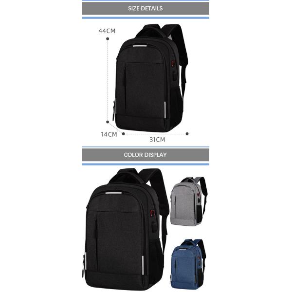Wear Resistant Business Computer Backpacks Anti Seismic Outdoor Travel Backpack