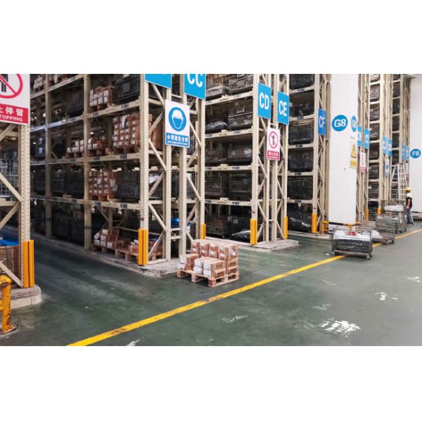 Heavy Duty Pallet Rack Protector Warehouse Pallet Rack Column Protection Flexible Plastic Guard Upright Protector