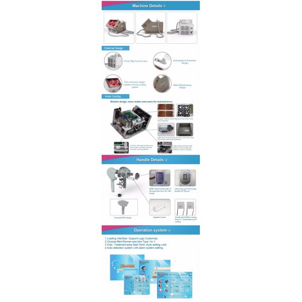 2016 most professional with double-peltier cool head portable 808 diode laser hair removal machine