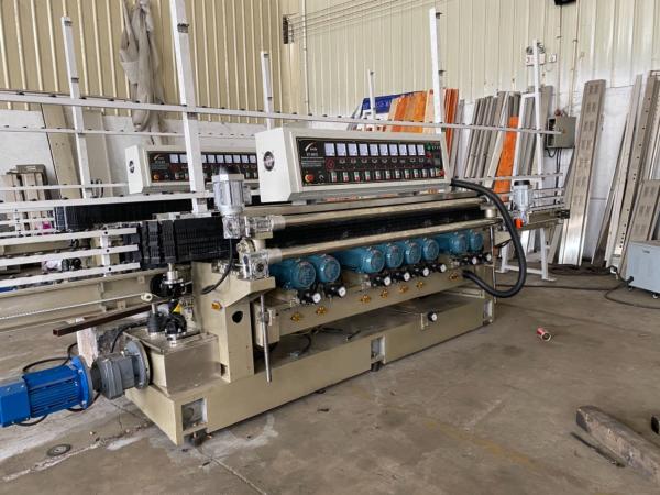 ST-261E Nine Motors Glass Straight Line Beveling Machine for Glass Beveling Equipment