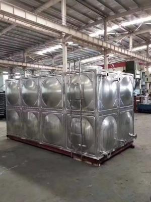 Para venda Painel prensado a quente Armazenamento de água potável Tanque de água usado de aço inoxidável