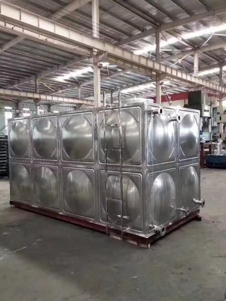 Réservoir d'eau potable de stockage en acier inoxydable