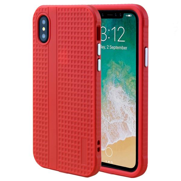 Soft TPU PC Hard Plastic Dual Layer Armor Protective Cover Phone Case for iPhone X