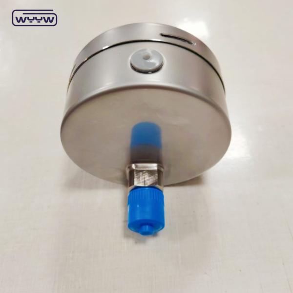 11 Years Producing Experience Pressure Gauge Manometer 0-100Mpa Pressure Range Bottom Back Mount