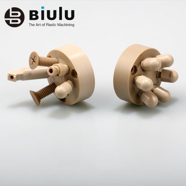 CNC PEEK Plastic Machining High Precision Custom Color Machining Services