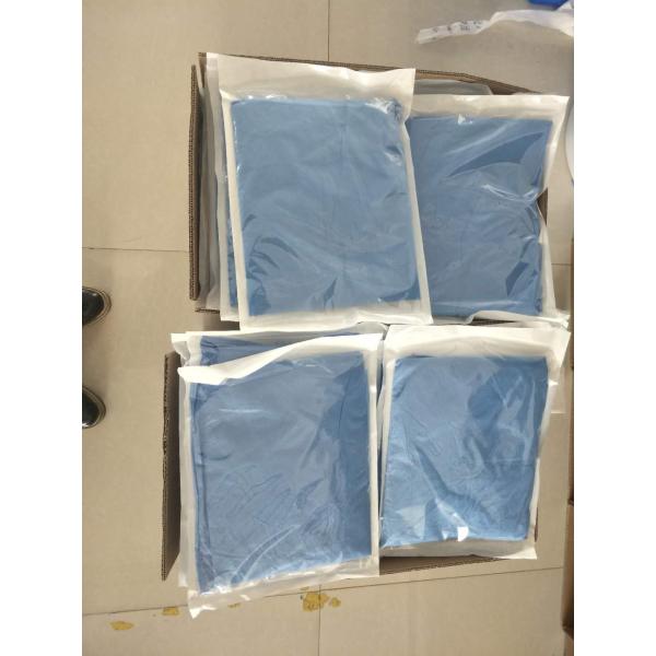 SMS Nonwoven Eco Friendly Breathable Surgical Gowns with Antibacterial Protection