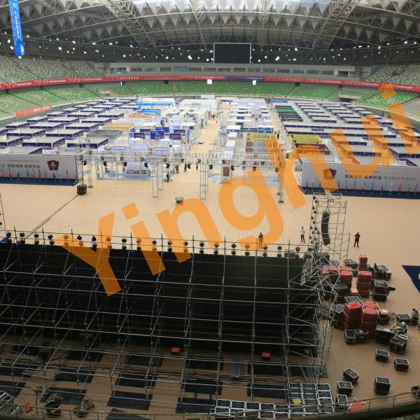 Heavy Duty Event Stadium Flooring For Grass Protection Flooring Interlocking Floor Tiles