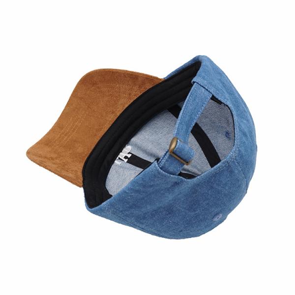 Chapéu unisex retro liso lavado algodão 100% do paizinho do perfil baixo clássico do boné de beisebol do vintage
