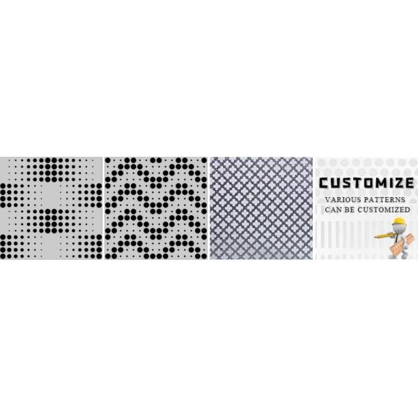 ASTM 430 Stainless Steel Perforated Sheet , Kitchen Steel Plate Perforated