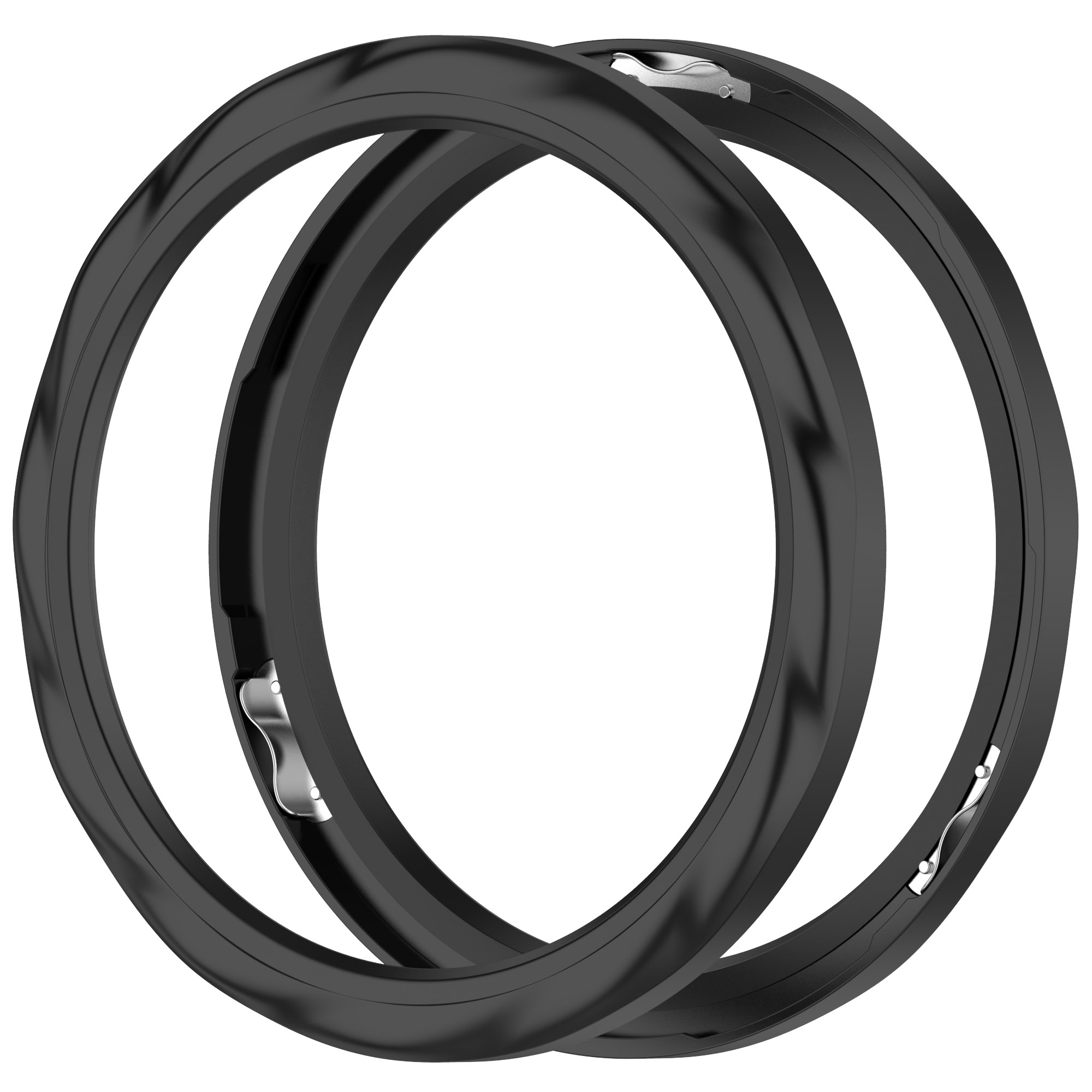 316L Stainless Steel & Rubber Bezel for Watch S4 S3 ESIM Smartwatch Case Tempered Film Scratch Resistant 47MM Band Width