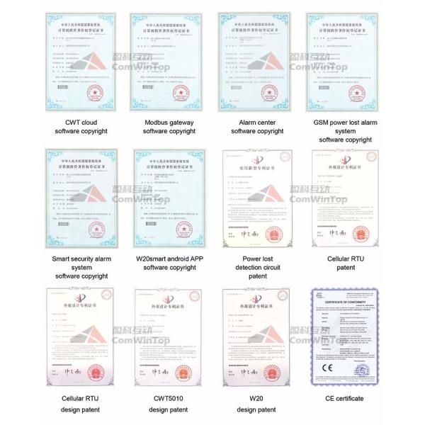 Web Clould Server 3G Celluar RTU GSM GPRS Controller