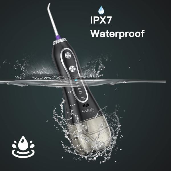 USB Rechargeable Electric Water Flosser With 300ml Water Tank