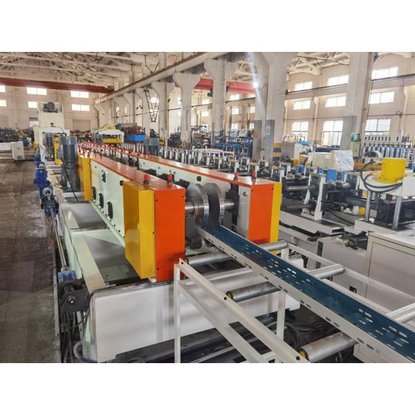 Truss Shelf Panel Rolling Forming Machine Glazed Q235 Steel