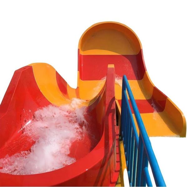 Mini Sky Spin Swimming Pool Water Slide Collision Resistant 1.95m