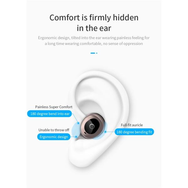 Наушник Bluetooth Earbuds горячего радиотелеграфа продажи водоустойчивого истинного стерео