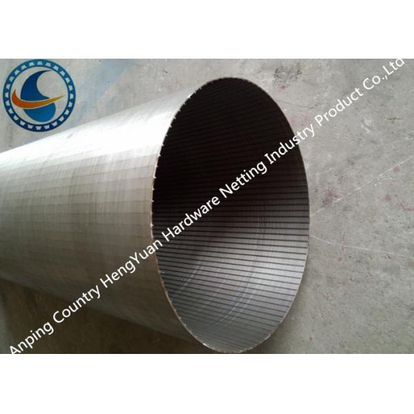 Stainless Steel Wedge Wire Screen Filter With Point Welding Technique