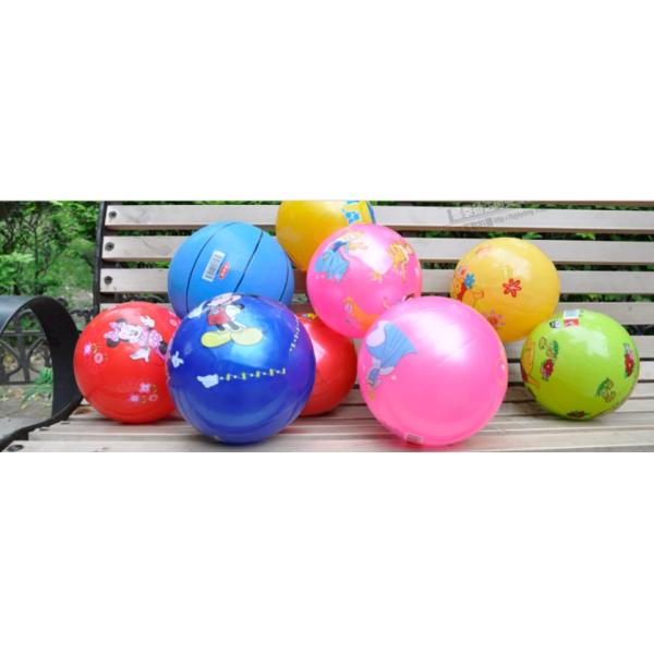 Kids Inflatable PVC Toy Ball Colorful Wear Resistant Odor Free 8