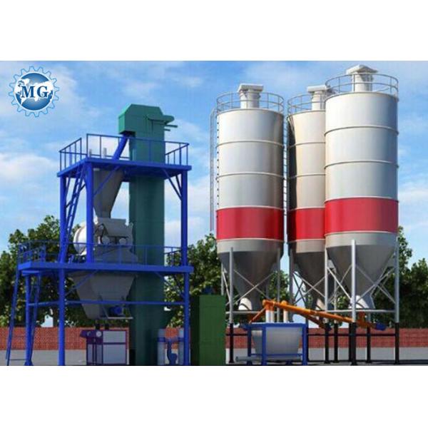 Le silo de ciment en acier portatif en vrac 60 tonnes de large utilisant