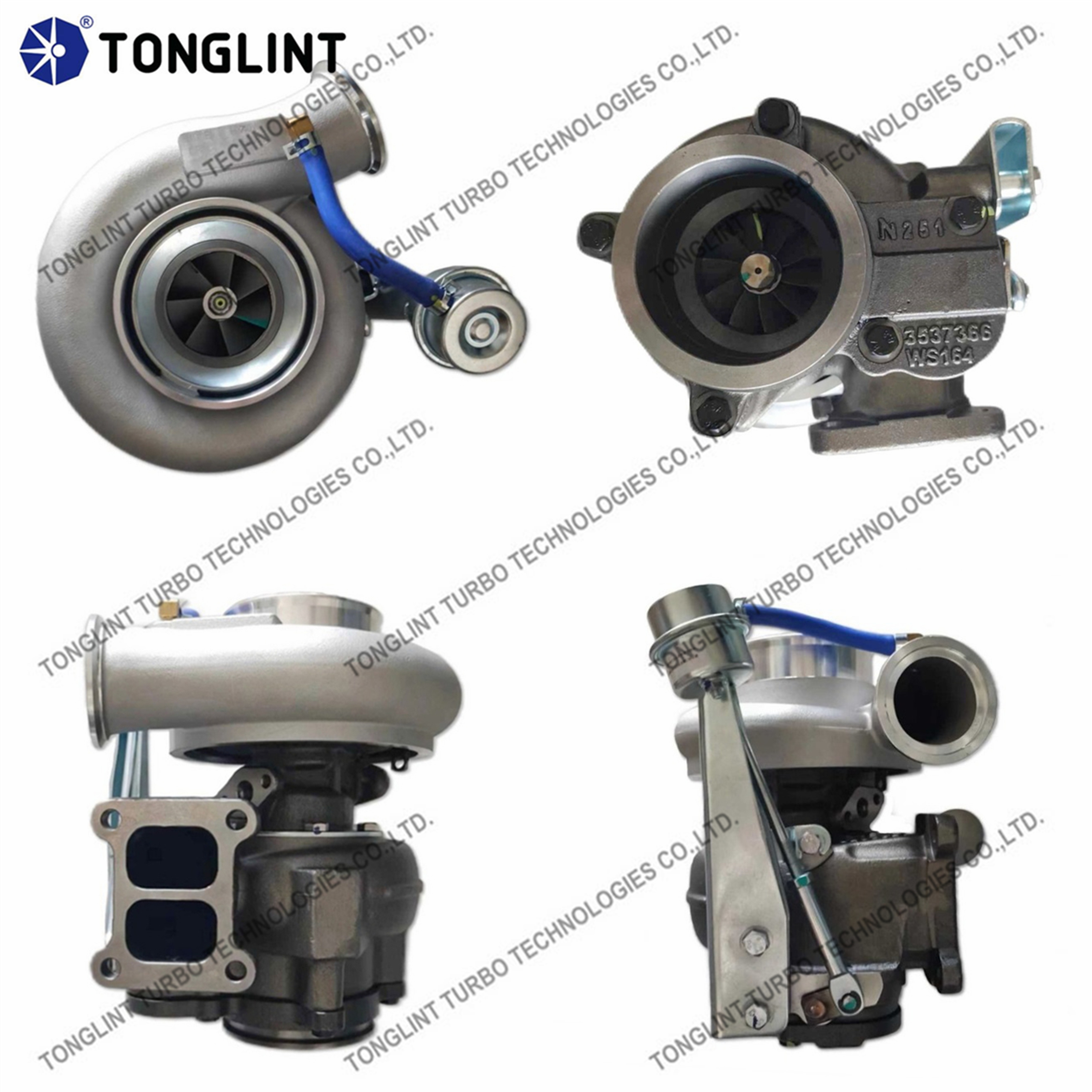 Cummin/s Truck HX40W Diesel Turbocharger 4038000 4038002 3597758 3597759 with 6CT Engine