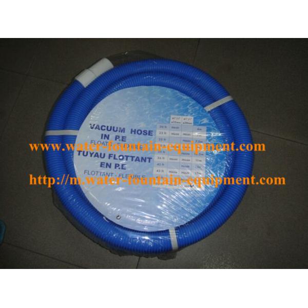 PE Swimming Pool Cleaning Equipment Flexible Floatable Vacuum Hoses With UV Protection