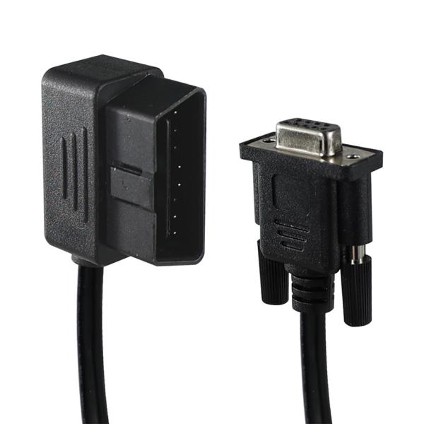 OBD-II to DB9 Diagnostic Adapter Cable 16-Pin Male to 9-Pin Serial