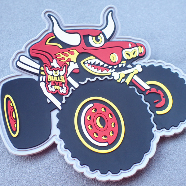 Ярлыки одежды силикона печатая ярлыки одной бортовые одежды створки 2mm резиновые