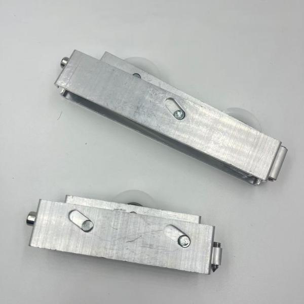 Single Roller Aluminium Sliding Screen Window Pulley Customized For Apartment