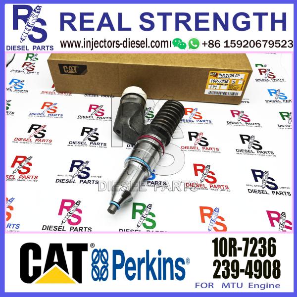 CAT Common Rail Diesel Fuel Injector 2490705 249-0705 10R7236 10R-7236 For Caterpillar E349 C13 249-0705